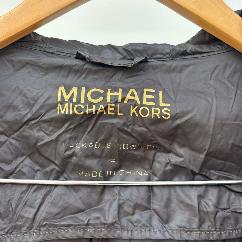 Michael Kors Lightweight Down Packable Long Hoode… - image 4